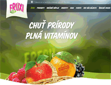 Tablet Screenshot of fruxi.com